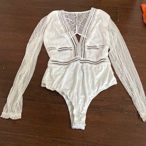 Lulus White Bodysuit